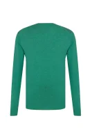 Пуловер Hackett London зелен