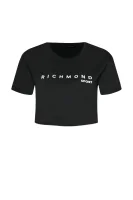 Тениска FITNESS MARFINO | Cropped Fit RICHMOND SPORT черен