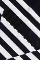 Пуловер LS RN striped thiago GUESS тъмносин