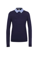 Elga Oxford Sweater Tommy Hilfiger тъмносин