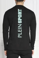 Блуза с дълъг ръкав | Regular Fit Plein Sport черен