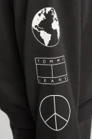 Суитчър/блуза TJM GLOBAL UNITEES | Relaxed fit Tommy Jeans черен