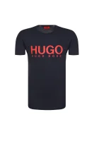 Тениска Dolive | Regular Fit HUGO тъмносин