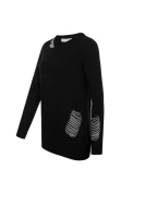 Пуловер Michael Kors черен