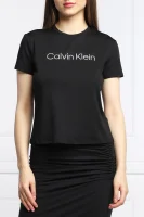 Тениска | Slim Fit Calvin Klein Performance черен