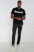 Тениска | Regular Fit Alexander McQueen черен