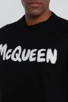 Тениска | Regular Fit Alexander McQueen черен