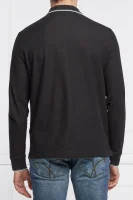 Поло/тениска с яка REFINED PIQUE TIPPING LS POLO | Regular Fit Calvin Klein черен