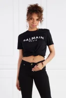 Тениска PRINTED | Regular Fit Balmain черен