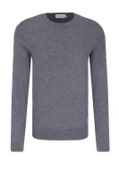 Пуловер | Regular Fit | с добавка вълна Calvin Klein сив