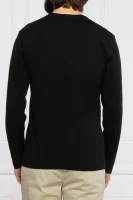Блуза с дълъг ръкав | Regular Fit Lacoste черен