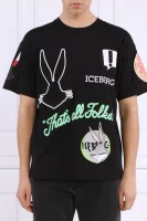 Тениска ICEBERG X LOONEY TUNES | Regular Fit Iceberg черен