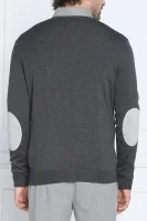 вълнен пуловер | slim fit Stenströms сив