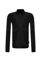 Суитчър/блуза | Regular Fit Trussardi Sport черен