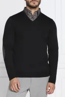 Пуловер | Slim Fit Stenströms черен