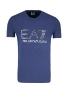 Тениска | Slim Fit EA7 тъмносин
