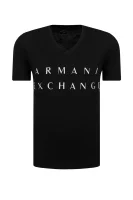 Тениска | Slim Fit Armani Exchange черен
