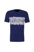 T-shirt Z Zegna тъмносин