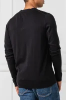 Пуловер Core | Regular Fit | с добавка коприна Tommy Hilfiger черен