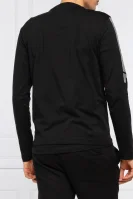 Блуза с дълъг ръкав | Regular Fit EA7 черен