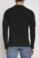Блуза с дълъг ръкав CORE | Extra slim fit GUESS черен