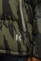 Пухена яке | Regular Fit Kenzo зелен