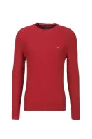 Twisted Ricecorn Sweater Tommy Hilfiger червен