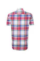 Риза Amiston | Fitted fit с добавка лен Tommy Hilfiger червен