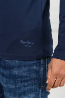 Блуза с дълъг ръкав Orginal | Slim Fit Pepe Jeans London тъмносин