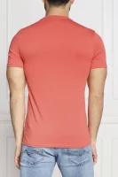 Тениска ORIGINAL LOGO | Slim Fit GUESS коралов