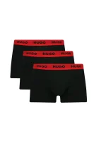 Боксерки 3-pack TRUNK TRIPLET PACK Hugo Bodywear черен