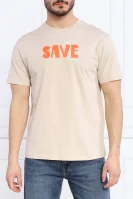 Тениска BATU | Regular Fit Save The Duck бежов