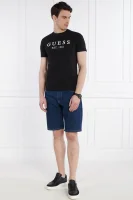 Тениска | Regular Fit Guess Underwear черен