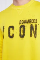 Суитчър/блуза Icon Spray C | Regular Fit Dsquared2 жълт