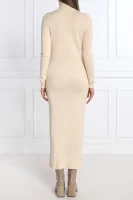 вълнена рокля Calvin Klein кремав