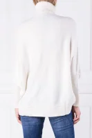 Блуза с поло яка JODIE | Regular Fit Pepe Jeans London кремав
