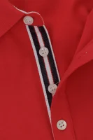 Поло/тениска с яка | Regular Fit Lagerfeld червен