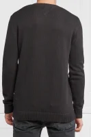 Пуловер | Regular Fit Tommy Jeans черен