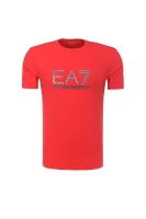 T-shirt EA7 червен