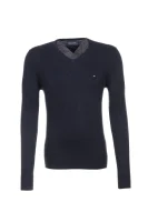 Plaited CTN Silk V-nk Sweater Tommy Hilfiger синяметличина