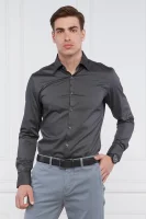 Риза H-HANK-kent-C1-214 | Slim Fit | easy iron BOSS BLACK графитен