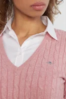 Пуловер | Regular Fit Gant розов
