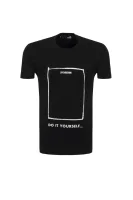 T-Shirt Love Moschino черен