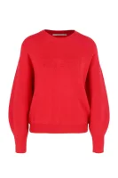 Пуловер LS CN AUDREY | Regular Fit GUESS червен