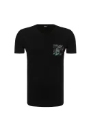 Тениска BMOWT-PARSEN-S | Slim Fit Diesel черен