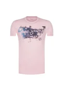 Тениска Goodge | Slim Fit Pepe Jeans London розов