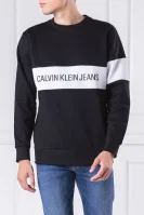 Суитчър/блуза STRIPE INSTITUTIONAL | Regular Fit CALVIN KLEIN JEANS черен