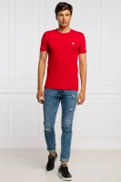 Тениска CORE | Extra slim fit GUESS червен