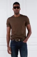 T-shirt Tessler | Slim Fit BOSS BLACK кафяв