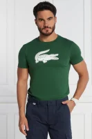Тениска | Regular Fit Lacoste зелен